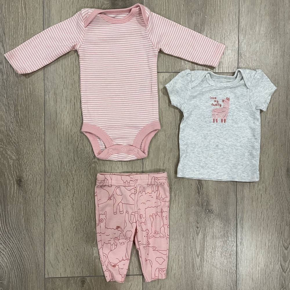 Baby girl 3 pieces set